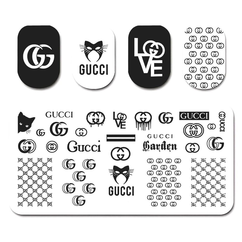 High- Quality Durable Stainless Steel Fashion Icon 105 Nail Stamping Plate